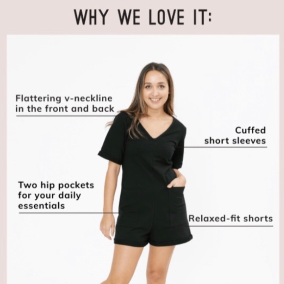 Smash+Tess Aria Romper Nearly Navy Small - Picture 3 of 8